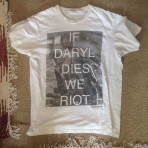 The Walking Dead 'If Daryl Dies We Riot' Tee